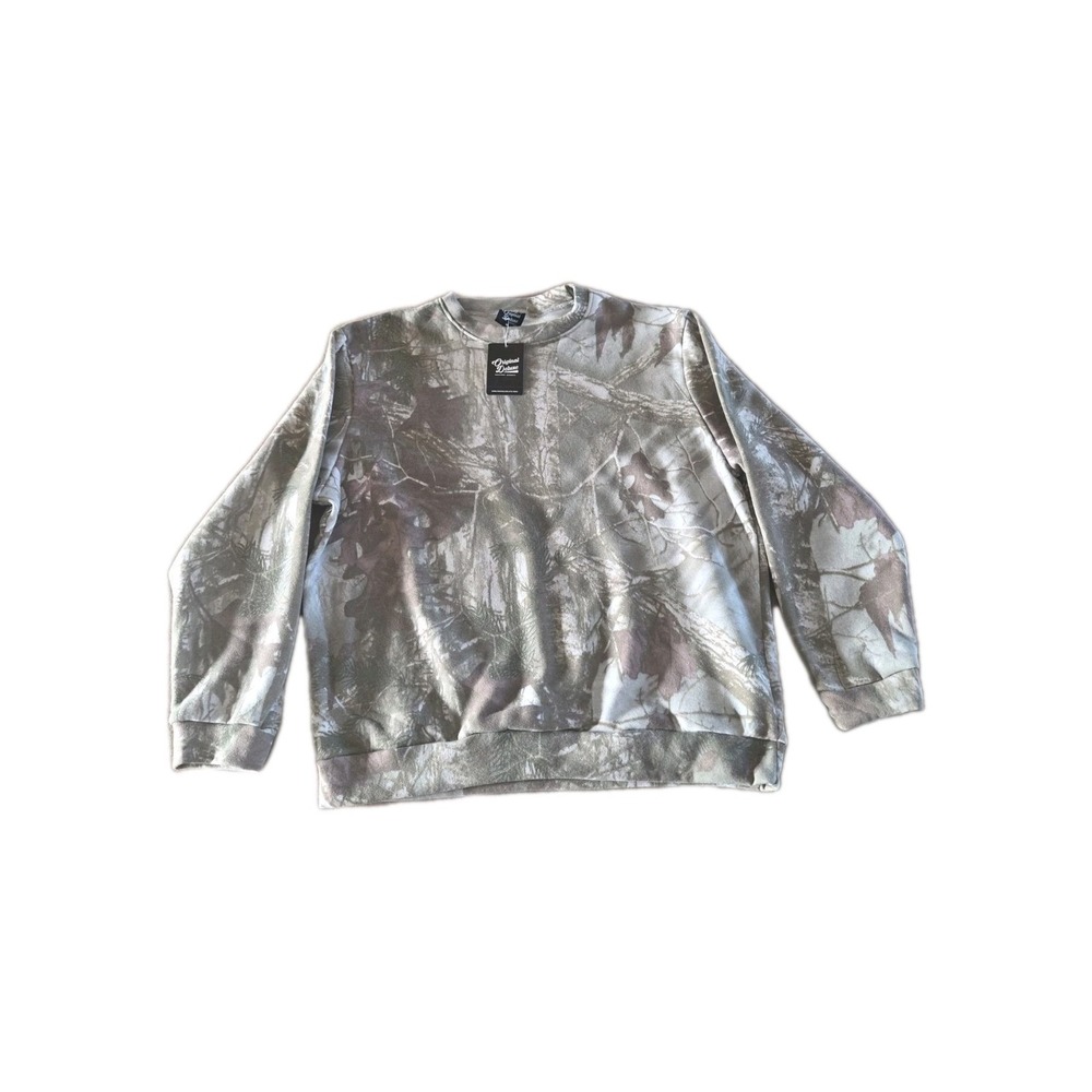 Original Deluxe Men's Camouflage Pullover Sweatshirt SZ-L